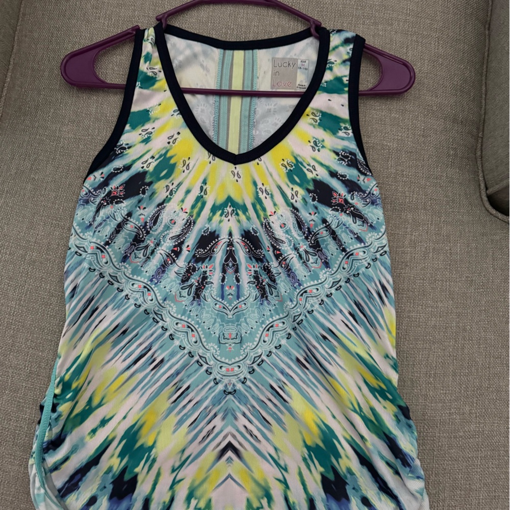 Lucky in Love tennis top